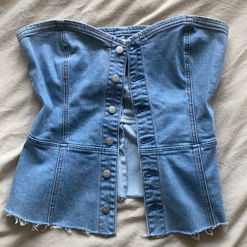 SOLD! Reformation Gunner Top - Picture 1 of 2